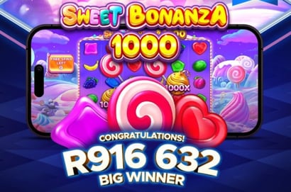 R916K Sweet Bonanza 1000 Big Win