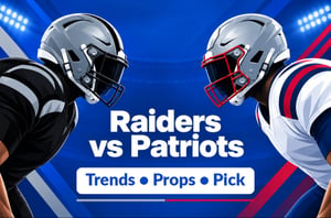 Raiders vs Patriots Prediction 2026 - Week 5 Trends, Props & Pick