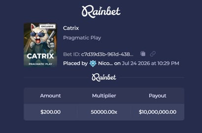 Roobet Catrix Max Win FT