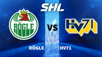 Rögle BK vs HV71 SHL Predictions