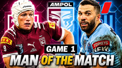 2026 State of Origin Game 1 New South Wales vs Queensland - Who will be Man of the Match in Origin 1?