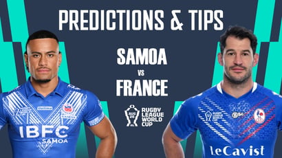 Samoa vs France Rugby League World Cup 2026 Tips