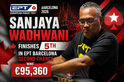 Sanjaya Wadhwani fifth place EPT Barcelona Second Chance