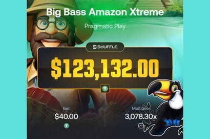 Shuffle Player Reels In 123K