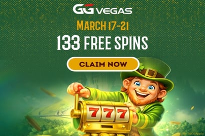 GGVegas Rolls Out 133 Free Spins for St Patrick’s Day
