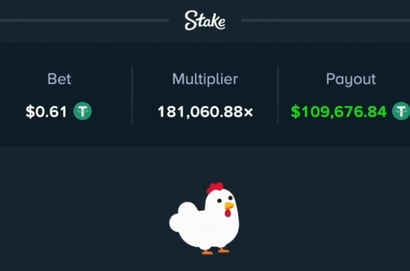 Stake Chicken Max Win