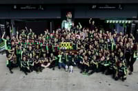 Stake F1 Team first podium
