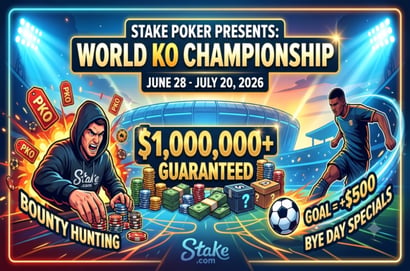 Stake Poker World KO Championship