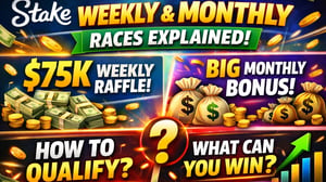 Stake Weekly Races & Monthly Races – How They Work & Prize Breakdown