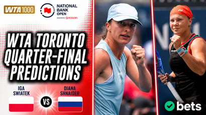 Iga Swiatek vs Diana Shnaider WTA Toronto Tips, Prediction & Live Stream - Shnaider holds value in Canadian Open quarter-final