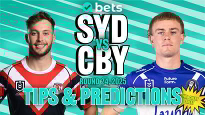 Sydney Roosters vs Canterbury Bulldogs NRL Round 24 Tips - Tight finish expected in Prime Time thriller