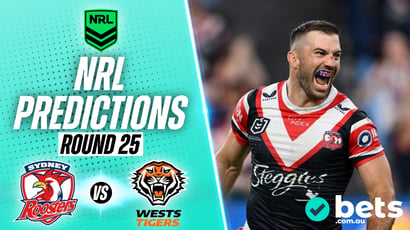 Sydney Roosters vs Wests Tigers