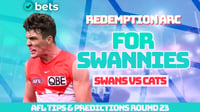 Sydney Swans vs Geelong Cats AFL Round 23 Tips