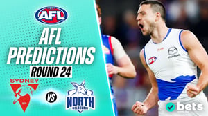 Sydney Swans vs North Melbourne Kangaroos AFL Round 24 Tips