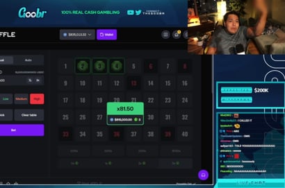 TheGoobr 815K Shuffle Keno Win FT