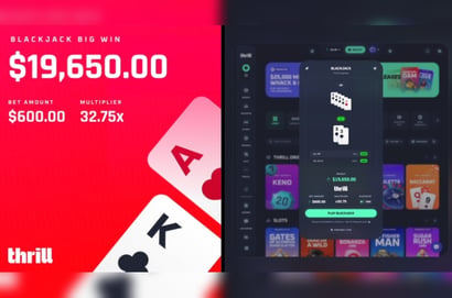 Thrill Blackjack Win