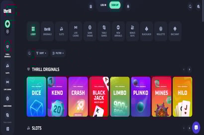 Thrill.com Weekly Bonus