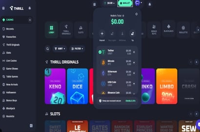 Thrill.com Withdrawal Guide
