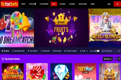 TicTacBets Slots Cashback