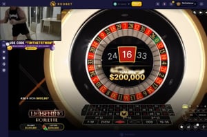 Tim x Nadeshot 200K Roulette Win