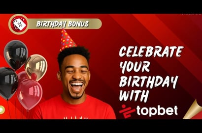 Topbet Birthday Promotion