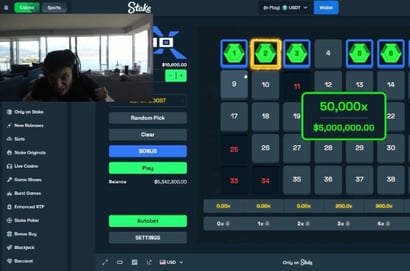 Trainwrecks 5M Plinko Hit