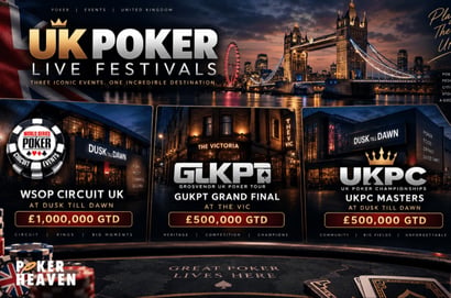 UK live poker festivals late 2026