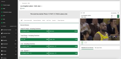 Unibet live streaming
