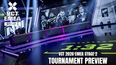VCT 2026 EMEA Stage 2 Tournament Preview