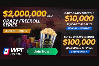 WPT Global Crazy Freeroll Series