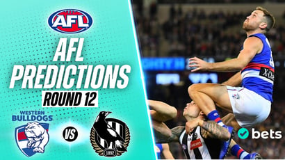 Western Bulldogs vs Collingwood Magpies AFL Round 12 Tips