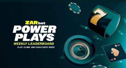 ZARBet Power Plays Weekly Leaderboard – Win up to R20,000 Every Week