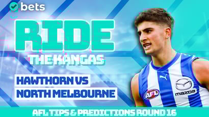 Hawthorn Hawks vs North Melbourne Kangaroos AFL Tips - Hawks get a tough win