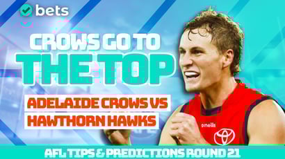 Adelaide Crows vs Hawthorn Hawks AFL Round 21 Tips - Crows on top of the perch