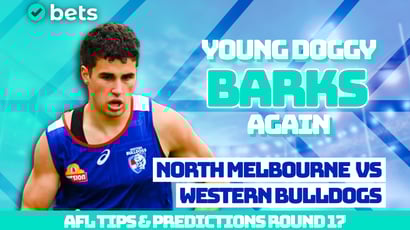 North Melbourne Kangaroos vs Western Bulldogs AFL Tips - Dogs rip shreds through the crippled Kangas