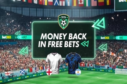 bet365 england argentina money back