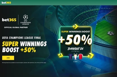 bet365 psg arsenal super winnings boost