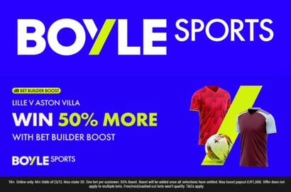 boyle sports lille aston villa bet boost