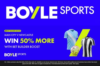 boyle sports man city newcastle bet boost