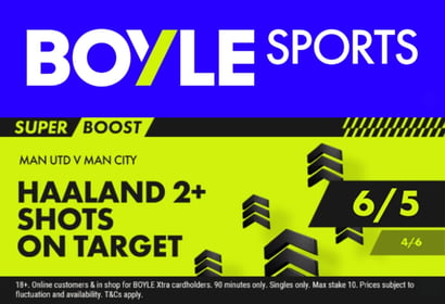 boyle sports manchester derby boost