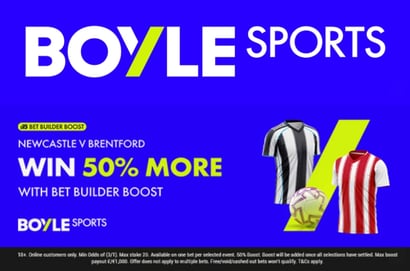 boyle sports newcastle brentford boost