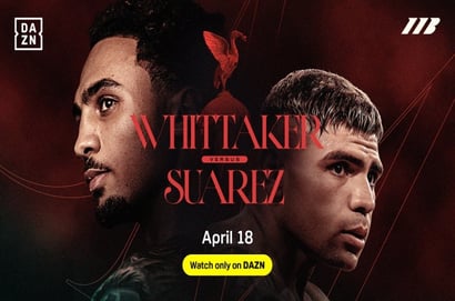 dazn Ben Whittaker Braian Suarez live stream