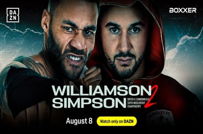 dazn Callum Simpson Troy Williamson live stream
