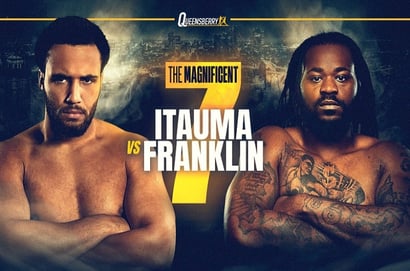 dazn Moses Itauma Jermaine Franklin live stream