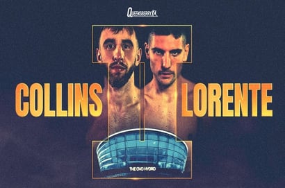 dazn Nathaniel Collins Cristobal Lorente live stream