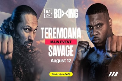 dazn Teremoana Teremoana DeAndre Savage live stream