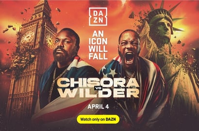 dazn chisora vs wilder live stream