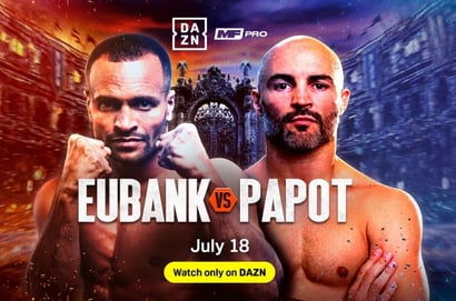 dazn harlem eubank david papot live stream
