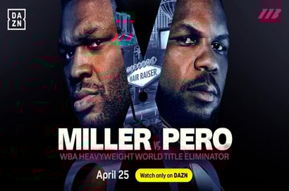 dazn jarrell miller lenier pero live stream