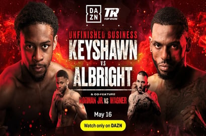 dazn keyshawn davis nahir albright live stream